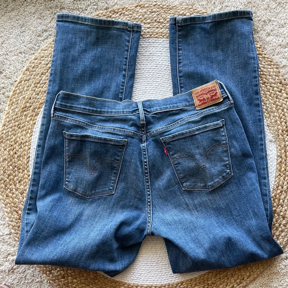 Levi's 505 5pkt straight leg jeans-32 - Picture 8 of 12